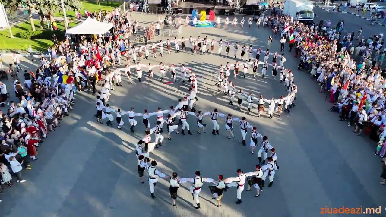 Deschiderea Festivalului Internațional de Folclor „Nufărul Alb”, XVIII-a ediție la CAHUL