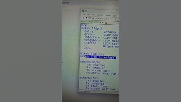 How to check Lldp interface? #cisconetworks #networkaddress #ciscoccnp