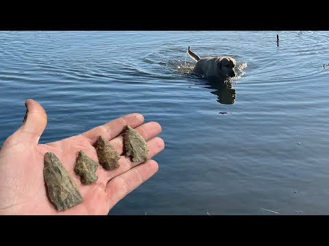 This River Bank is LOADED with Ancient Artifacts! 5 arrowheads in 2 hours!