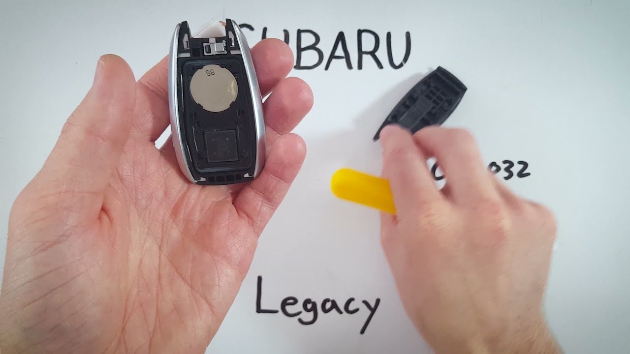 Replacing Your Subaru Key Fob Battery