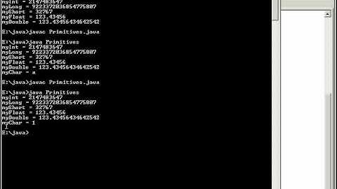 Java Tutorial Ep2 - Datatypes and Variables