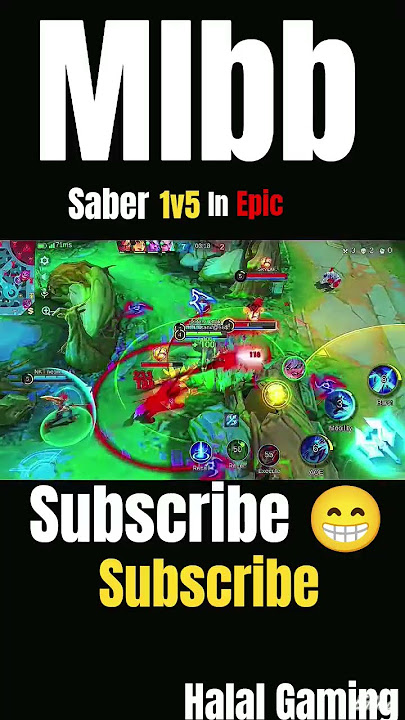 MLBB New Video Launch Saber 1v5 #shorts #ytshorts
