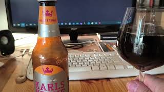 Malzbier-Verkostung Karlskrone Malz Aldi