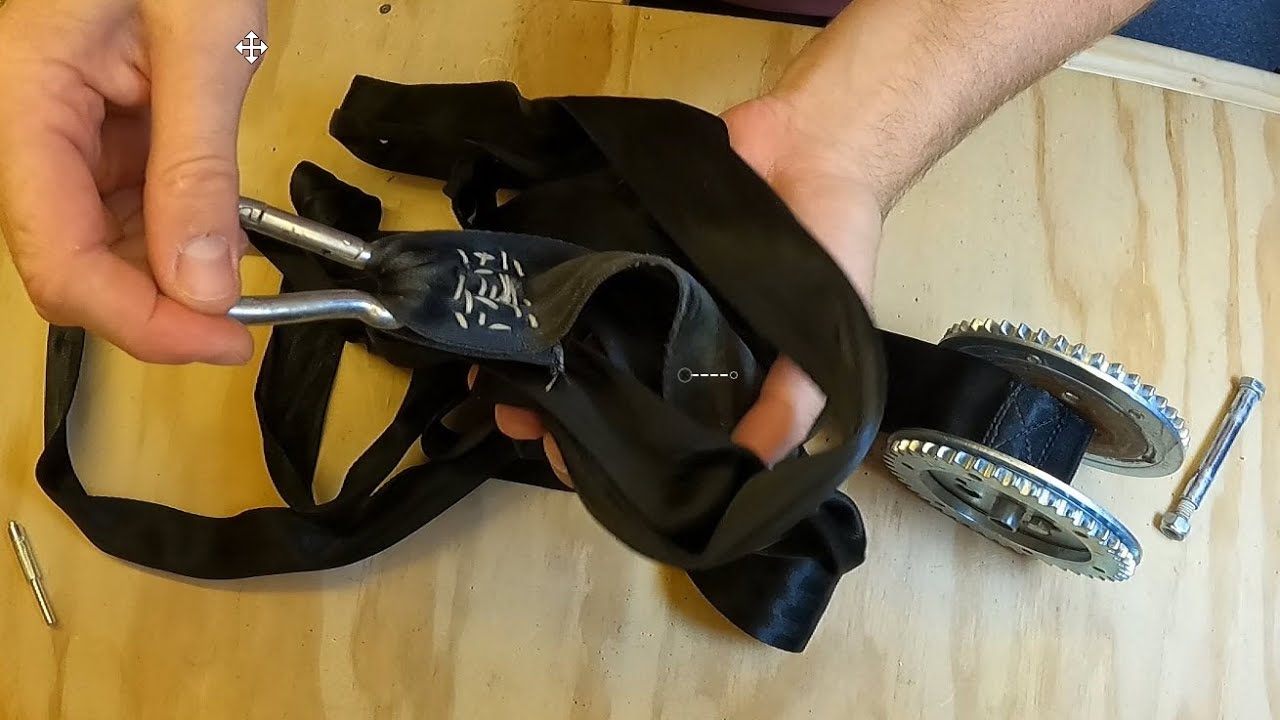 Fixing My Trailer Winch And Belt