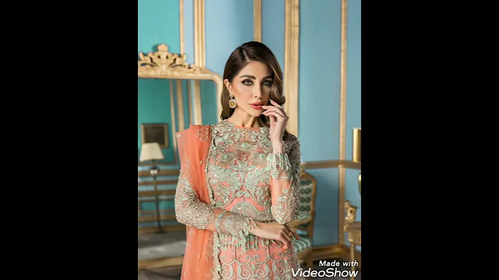 pink and peach colour combination ideas#short#ruffle dupatta