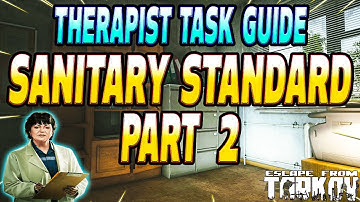 Sanitary Standards Part 2 - Therapist Task Guide - Escape From Tarkov