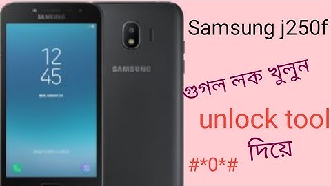 Samsung j250f frp remove unlock tool one click