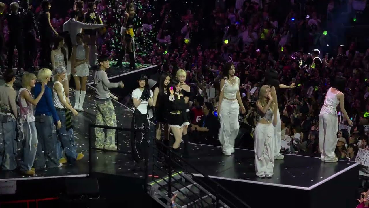 [FanCam] Concert ending Day 1 KCON LA 08.01.25
