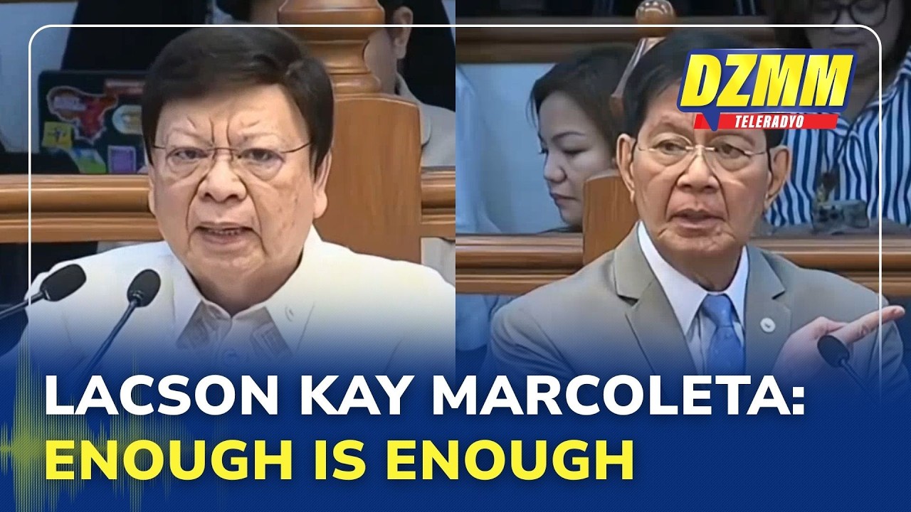 Lacson, Marcoleta, nagharap sa Senado matapos ang pasaring sa isa't isa | (10 March 2026)