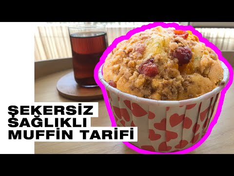 ŞEKERSİZ MUFFİN TARİFİ BAYILACAKSINIZ HEM ÇOK BASİT HEMDE SAĞLIKLI #muffin #şekersiz #nusugar #kek