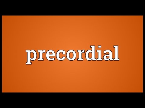 Header of precordial