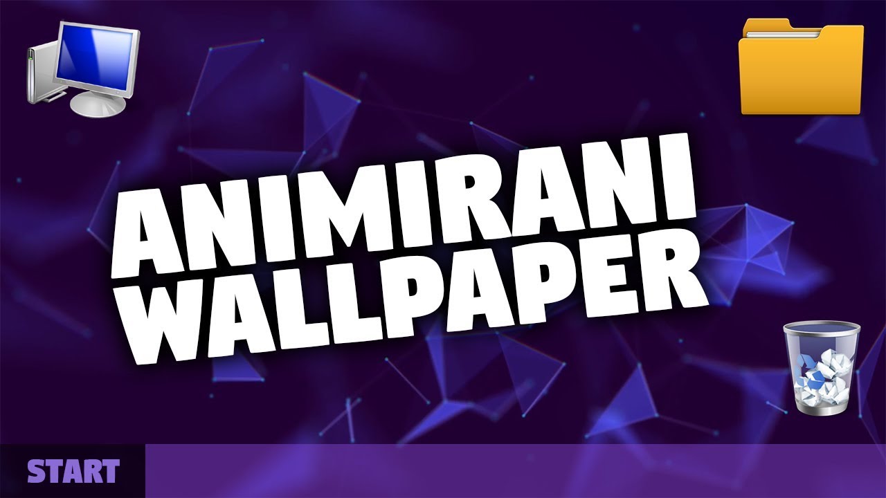 Kako imati animiranu pozadinu na desktopu