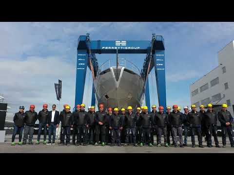 Luxury SuperYachts - Pershing 140, the launch of the third unit - Ferretti Group