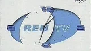 Реконструкция часов REN-TV (2000-2001, с напряжённой музыкой)