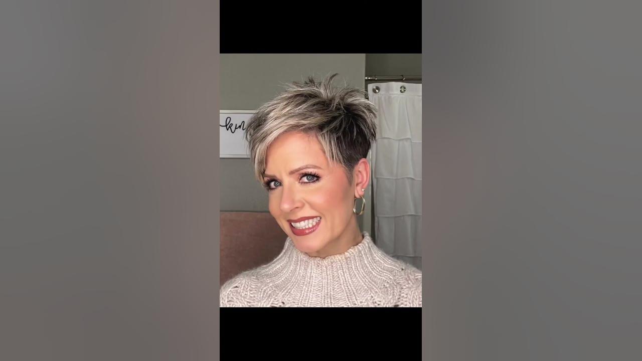 Short hair styling tutorial - YouTube