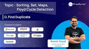 Find Duplicate Elements (Optimizing from O(n logn) to O(n))