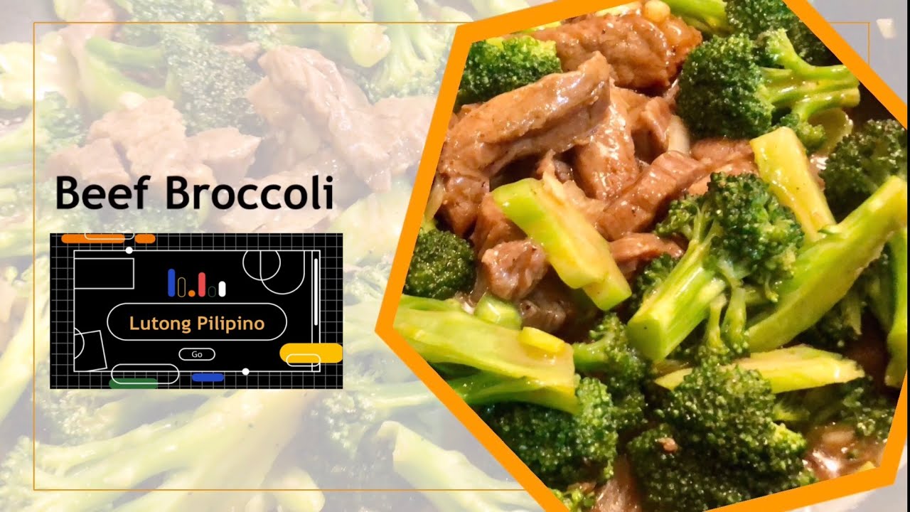 Beef Broccoli Lutong Pilipino YouTube
