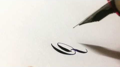 WETNOODLE #sanjayflexnib Needlepoint Grind 0.2 mm to 2.0 mm flex, steelnib size 6 wetnoodle