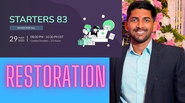 Codechef Starters 83 solution | Restoration ( GUEESSPFMX )| Hindi explanation