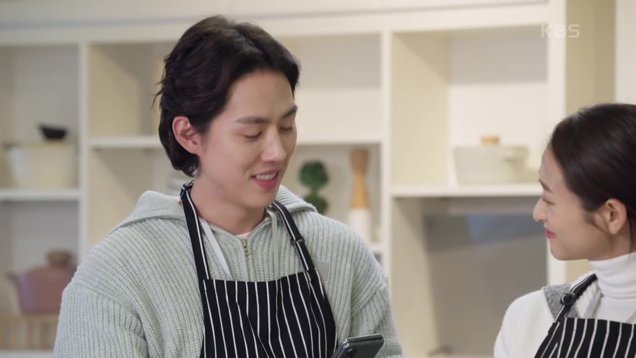 ＂누구 애인인지 무지하게 이쁘네＂ 회사에서 경합 준비를 하며 달달한 시간을 보내는 두 사람 [내 눈에 콩깍지] | KBS 230105 방송