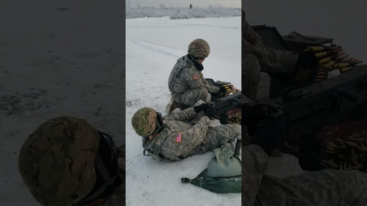 Ma Deuce in Alaska, M2 .50 Caliber Full Auto 