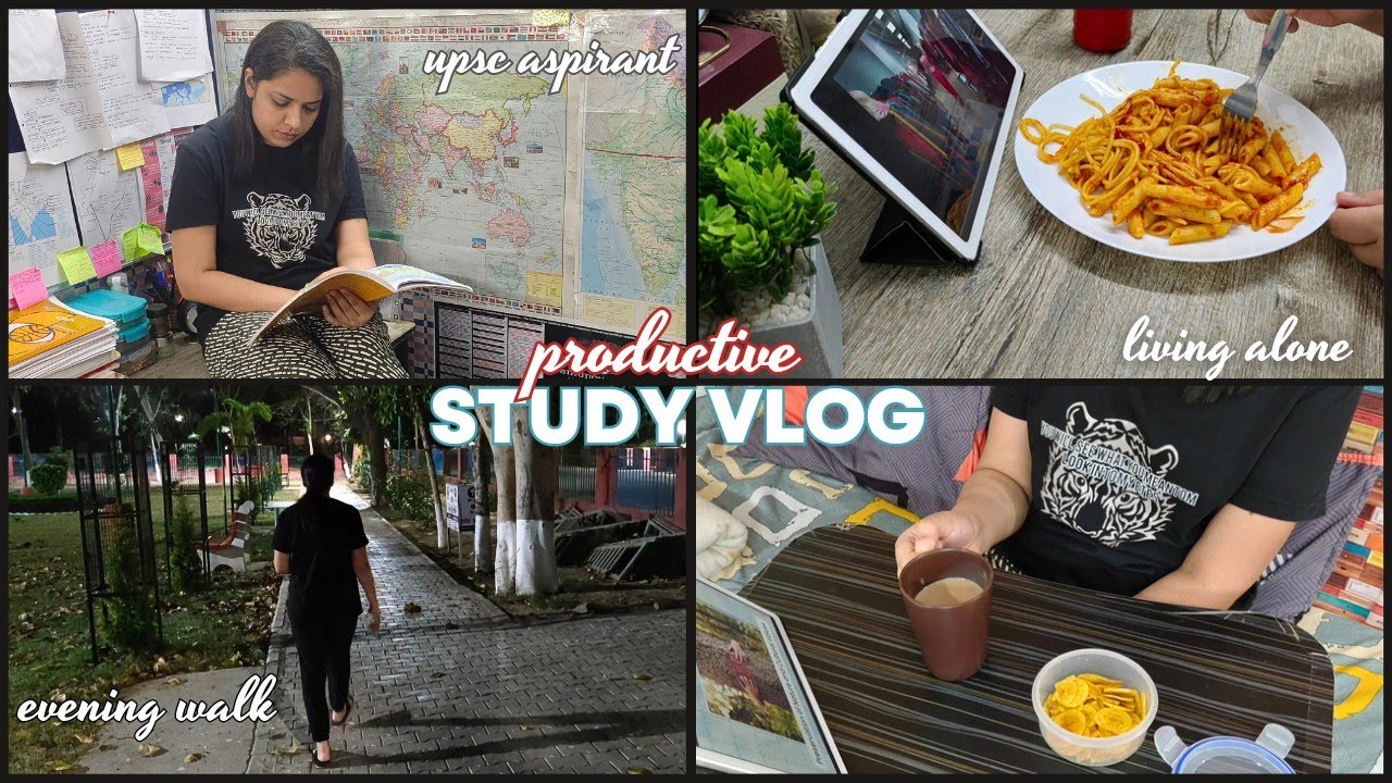 VLOG 🇮🇳| A PRODUCTIVE DAY IN MY LIFE | I WOKE UP AT 4 AM TO STUDY FOR ...