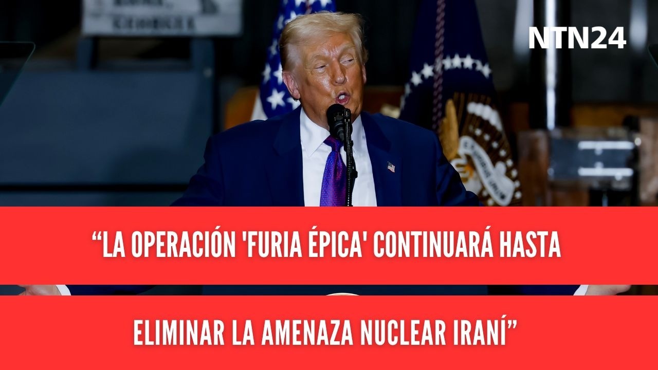 Trump advierte que la operación 'Furia Épica' continuará hasta 