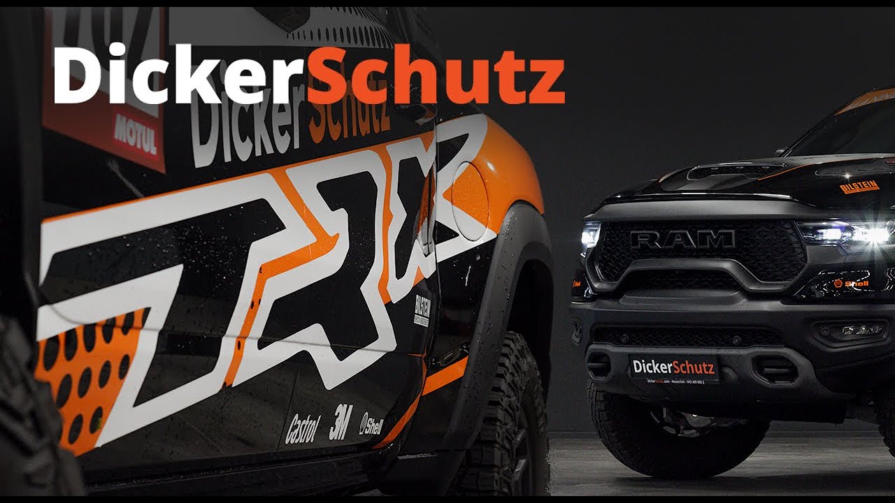 The NEW 702hp RAM 1500 TRX with a unique WRAP!! - YouTube