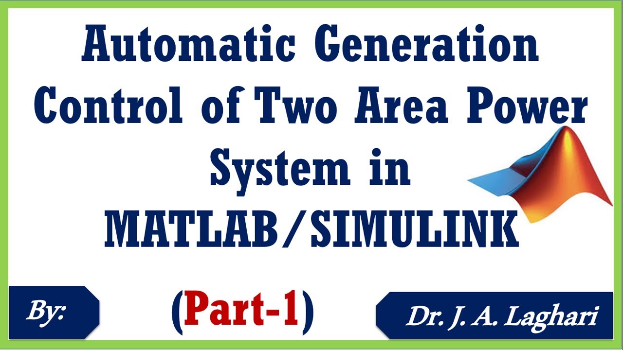 Lily Byg op Borgerskab Automatic Generation Control of Two Area System in Simulink - File Exchange  - MATLAB Central