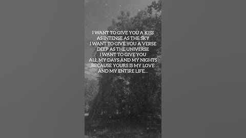 YOURS IS MY LOVE  Love Poems. #shorts