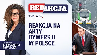 Reakcja na akty dywersji w Polsce | REDAKCJA