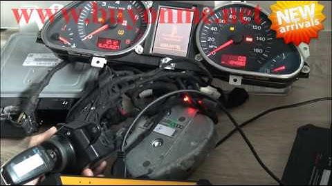 How to use OBDSTAR RFID Adapter OBDSTAR Chip Reader with OBDSTAR X300DP to do Audi A6L 4th immo
