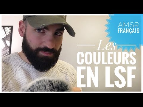 ASMR LSF | Vocabulaire sur les COULEURS