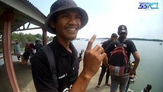 Vlog #1 | Santai di Rakit Pancing Sungai Papan Johor - RAKIT ASANG