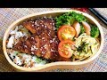 【お弁当 業務スーパー ハムカツ弁当】lunchbox bento