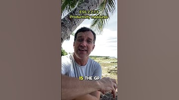 ESS 2.2.13 #productivity measures in #ecosystems #environmentalscience