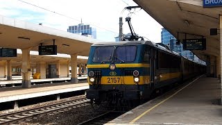2018/07/29 【ベルギー国鉄】 21型 2157号機 ブリュッセル北駅 | Belgium: Class 21 #2157 at Brussels-North