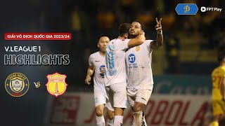 HIGHLIGHTS: Đ.Á THANH HÓA - TX NAM ĐỊNH | NGƯỢC DÒNG ĐỈNH CAO, 'SIÊU NHÂN' RAFAELSON VÙI DẬP CHỦ NHÀ