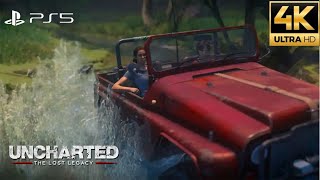 Off Road With Chloe Frazer & Nadine Ross - Uncharted 4 Lost Legacy 4K 60Fps Ps5