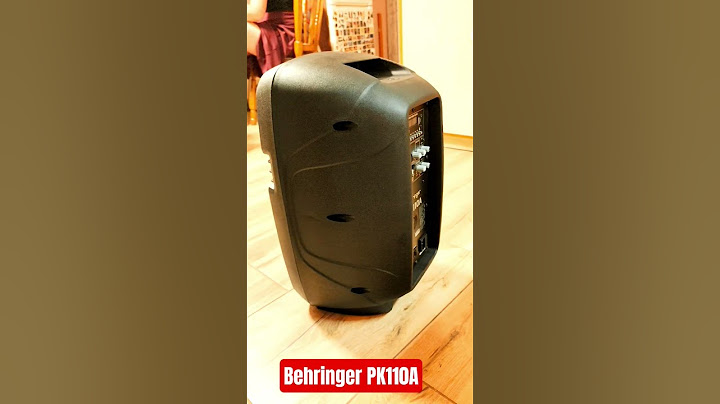 Behringer PK110A (aktív hangfal)