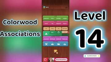 Colorwood Associations Level 14 Answers 🧩✨ | Go Answer