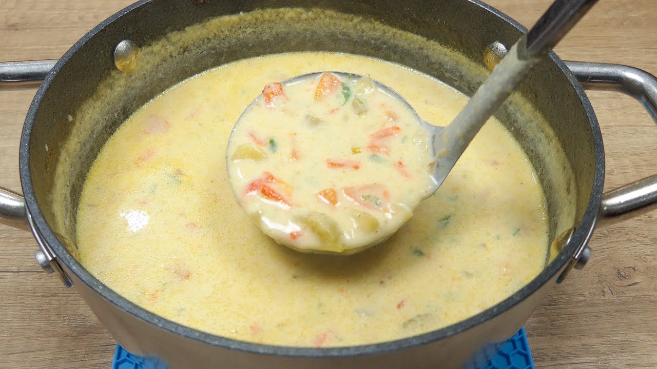Das leckerste Suppenrezept aller Zeiten, Norwegische Sahnesuppe! Eine der erstaunlichsten Suppen!