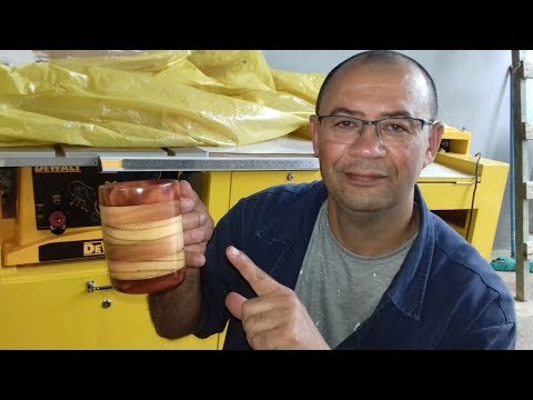 Vídeo: Como Fazer Uma Caneca De Madeira