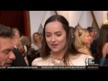 Dakota Johnson - Oscars Interview