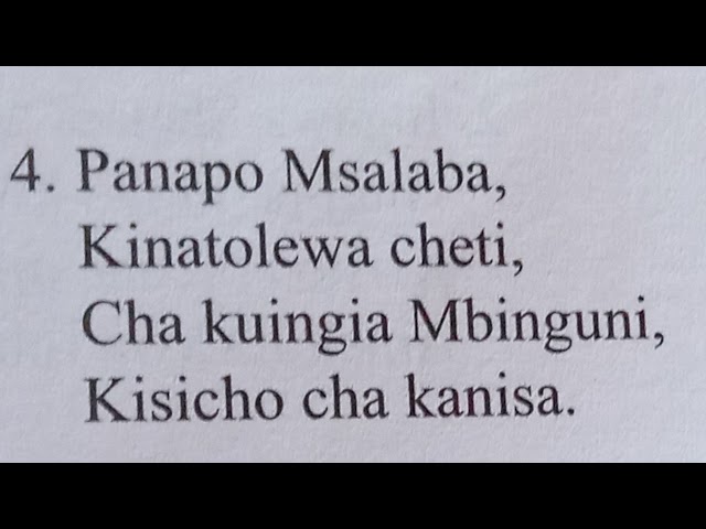 NYIMBO ZA TENZI PAMOJA NA MAANDISHI YAKE  HII SI YA KUKOSA class=