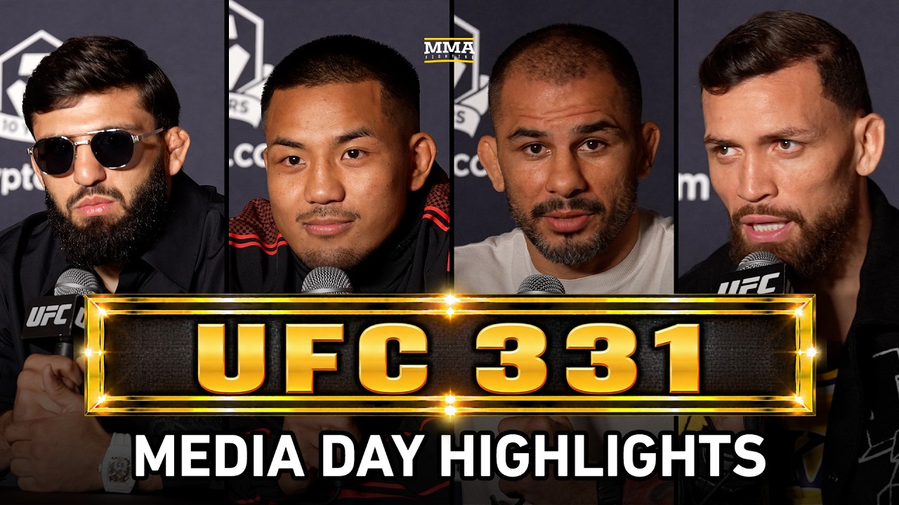 UFC 331: Van vs. Pantoja 2 | Tsarukyan vs. Ruffy | Media Day Highlights | MMA Fighting