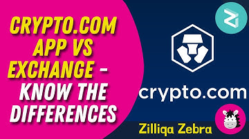 Crypto.com App vs Exchange - Know the Differences. What One is More Ideal for You?