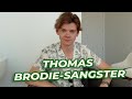 Thomas brodiesangster talks about newtmas the cast of the maze runner and the queens gambit