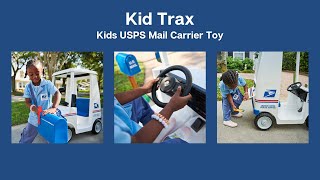 Kid Trax USPS Mailman! My Kid LOVES it!