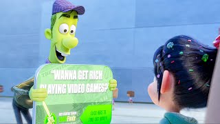 Ralph Breaks The Internet Clip  Get Rich Playing  Games 2018  Animation Society